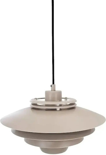 Selected by Pragmatic Beige LED Pendant Ceiling Light with Warm White Light 30x30x24cm