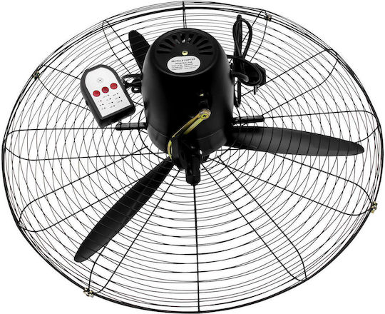 650650 Ventilator Industrial Montat Pe Perete Putere 130W Diametru Ventilator 65cm Cu Control La Distanță