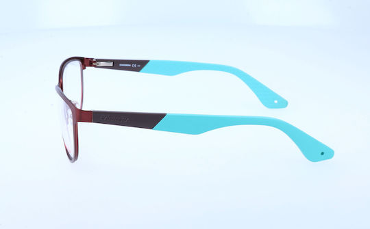 Carrera Damen Metallisches Brillengestell Burgundisch CA5516 8JS