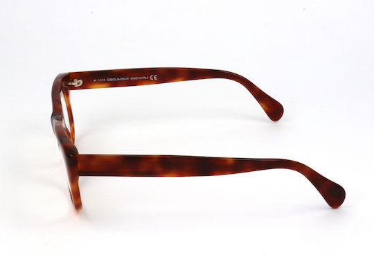 Dsquared2 Feminin Plastic Rame ochelari Maro Broască țestoasă DQ5119 053