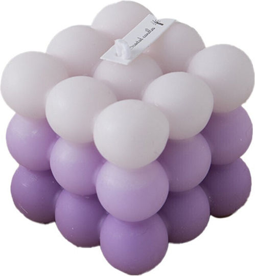 Alista Home Aromatic Soy Candle with Lavender Scent 6x6cm