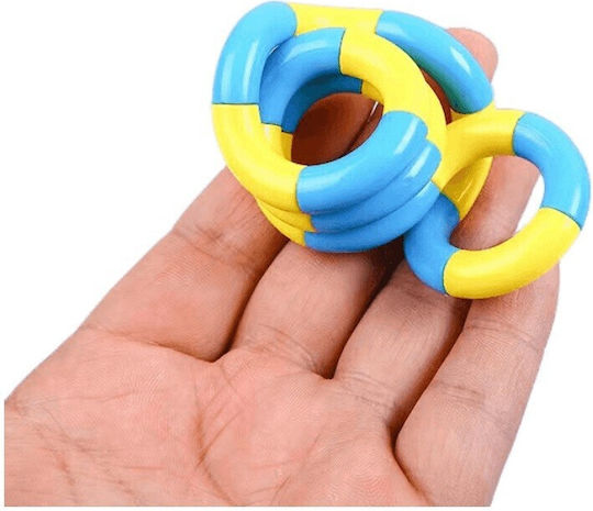 Alista Home Antistress Kunststoff Gelbe Schlüsselanhänger