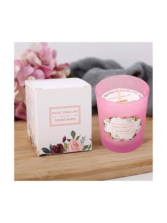Alista Home Lumânare Aromatică Din Soia În Borcan Cu Miros De Lămâie 300gr