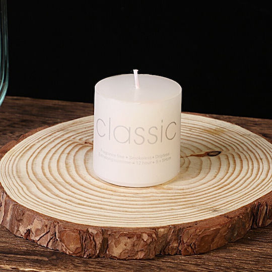 Alista Home Διακοσμητικό Κερί Εκρού 90gr