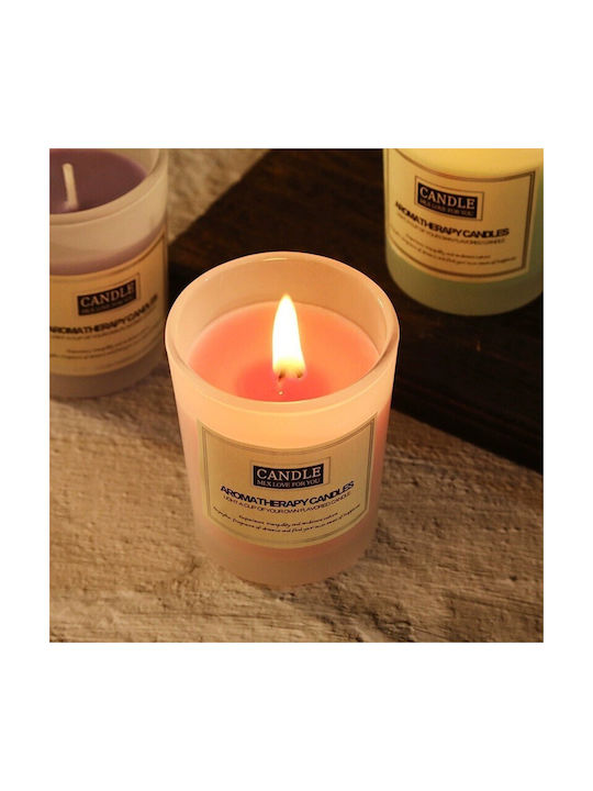 Alista Home Lumânare Aromatică Din Soia În Borcan Cu Miros De Rose 50gr