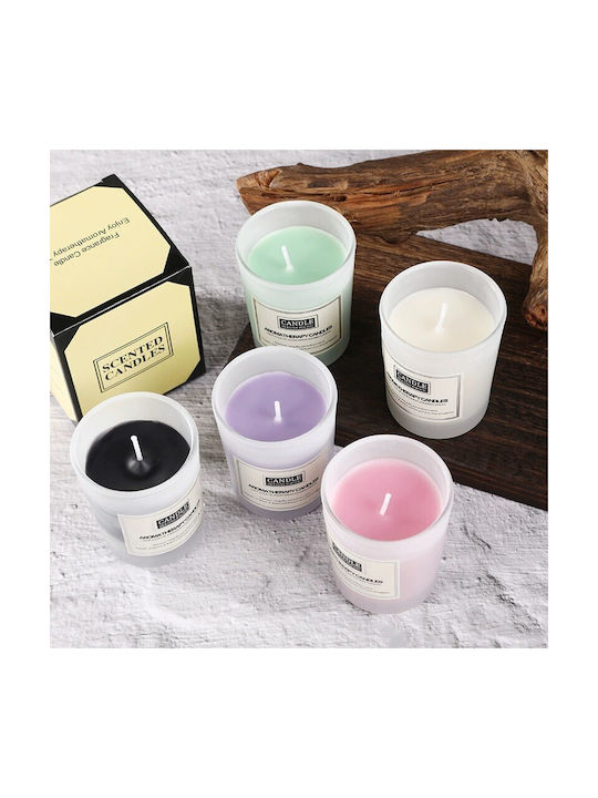 Alista Home Lumânare Aromatică Din Soia În Borcan Cu Miros De Rose 50gr