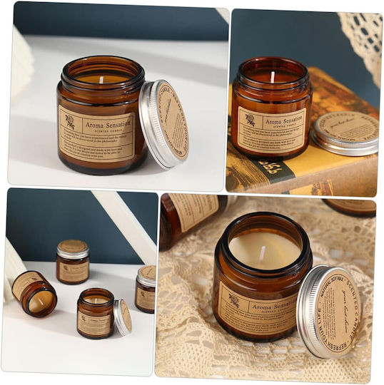 Alista Home Αρωματικό Κερί σε Βάζο Καφέ 200gr
