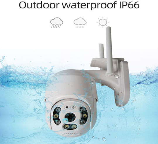 Jortan JT-8271QJ IP Surveillance Camera Wi-Fi Full HD 1080p Waterproof with Two-Way Communication
