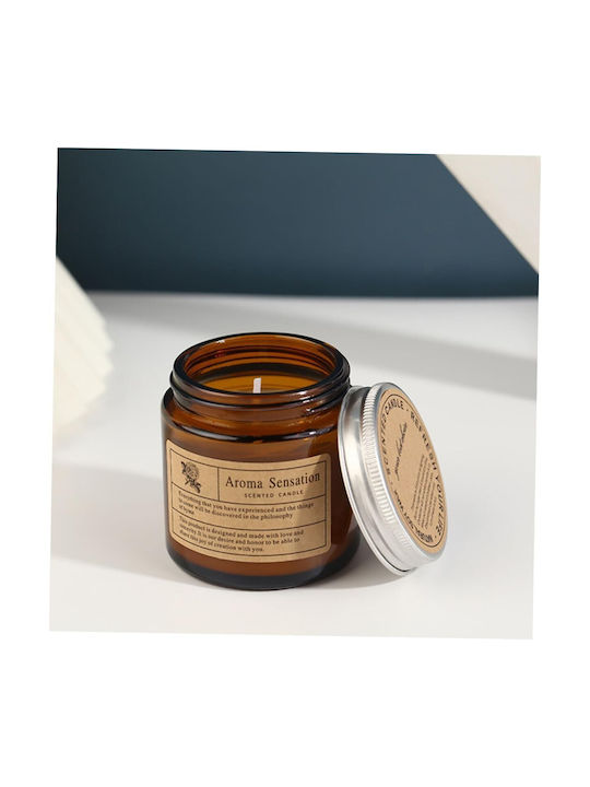 Alista Home Lumânare Aromatică în Borcan Maro 200gr