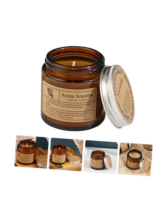 Alista Home Lumânare Aromatică în Borcan Maro 200gr