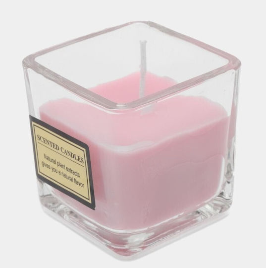 Alista Home Aromatic Candle in Jar with Rose Perfume 170g
