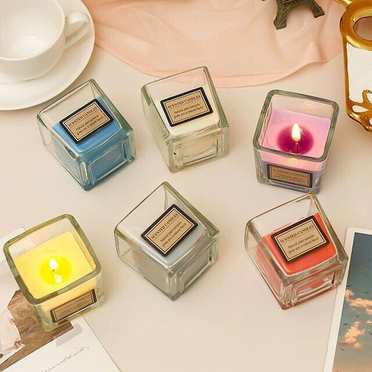 Alista Home Aromatic Candle in Jar with Rose Perfume 170g