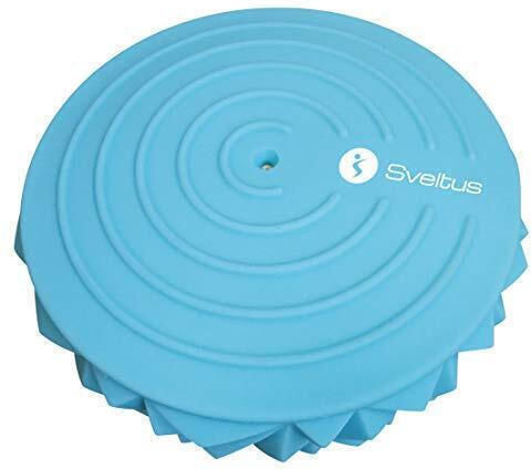 Sveltus Foot Massage Black Balance Ball Height 8.5cm Diameter 16cm 2 Pieces
