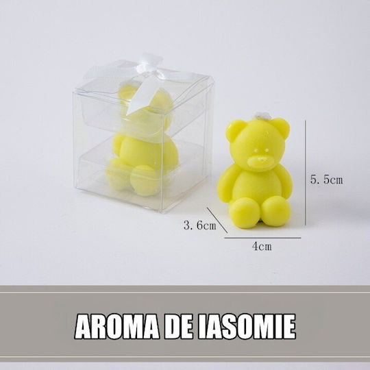 Alista Home Aromatic Candle with Jasmine Perfume 5.5x4cm