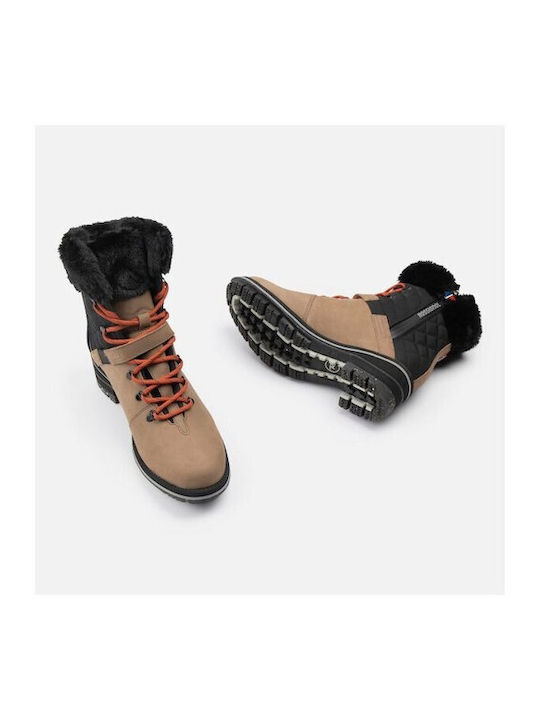 1907 Stiefeletten Damen Braun