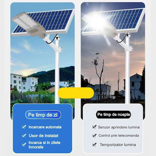 Alista Home Lampă Solară de Stradă 1000W cu Senzor de Mișcare IP65 55x23x9cm