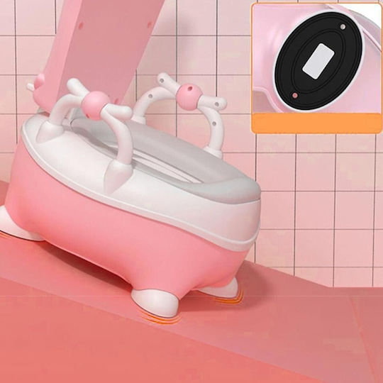 Alista Home Toalete Pentru Copii Toaletă Cow Cu Capac Roz