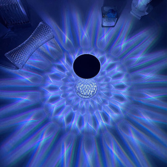 Alista Home Decorative Table Lamp LED RGB Vase 8x19cm