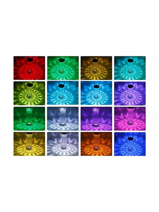 Alista Home Lămpi Decorative Pentru Masă LED RGB Vază 8x19cm