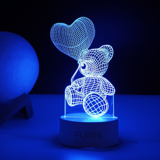 Alista Home Decorative LED Table Lamp Heart 3x3cm