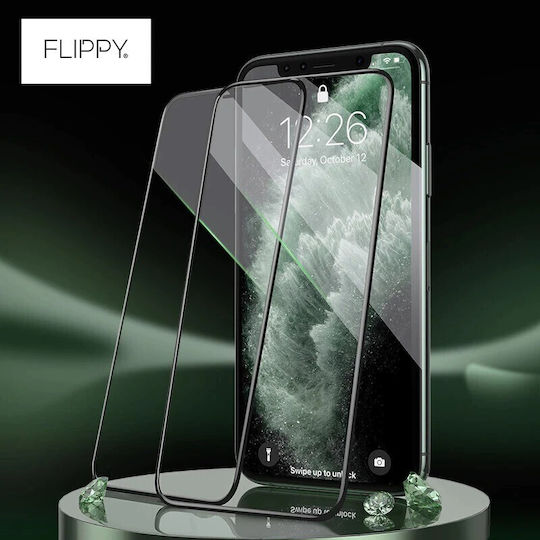 Folie Protectie Alista Home Compatibila Apple iPhone 14 Pro Max Sticla Temperata Electrostatica Sticla Superioara Anti-Statica Neagra