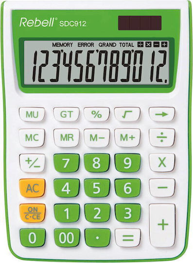 Rebell Calculator în Culoare Albă