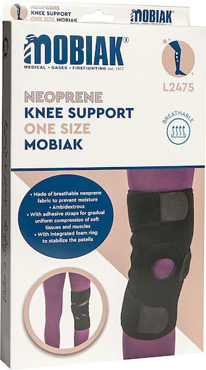Mobiak Kniebandagen Strap aus Neopren