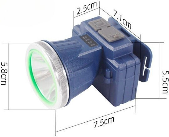 Alista Home Lampă Frontală LED Reîncărcabilă IPX6