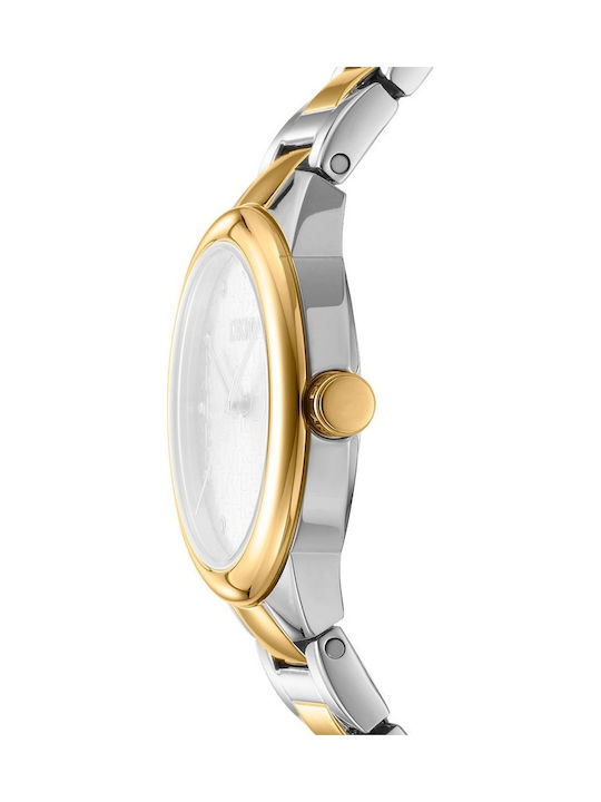 DKNY Women's Watch 32mm Battery with Gold Metal Bracelet