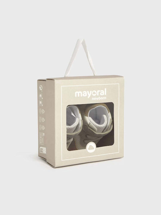 Mayoral Soft-Sole Sneakers For Babies Beige