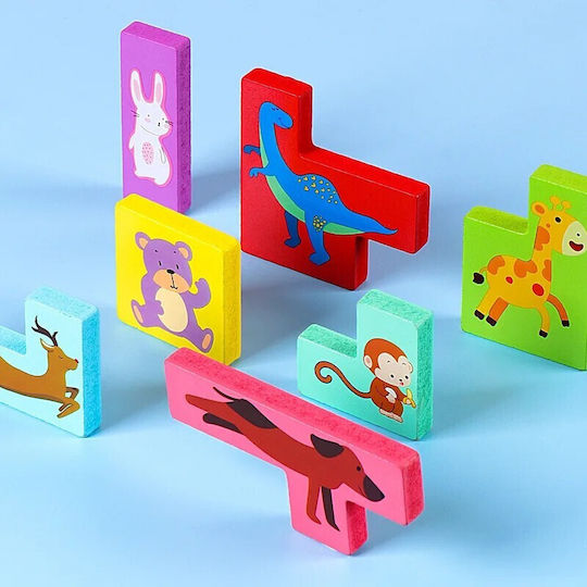 Puzzle Din Lemn Pentru Copii 4+ Ani 7 Piese Alista Home