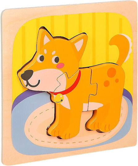 Puzzle Din Lemn Pentru Copii 3+ Ani 3 Piese Alista Home