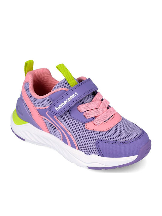 Παιδικά Sneakers Ανατομικά με Σκρατς Λιλά