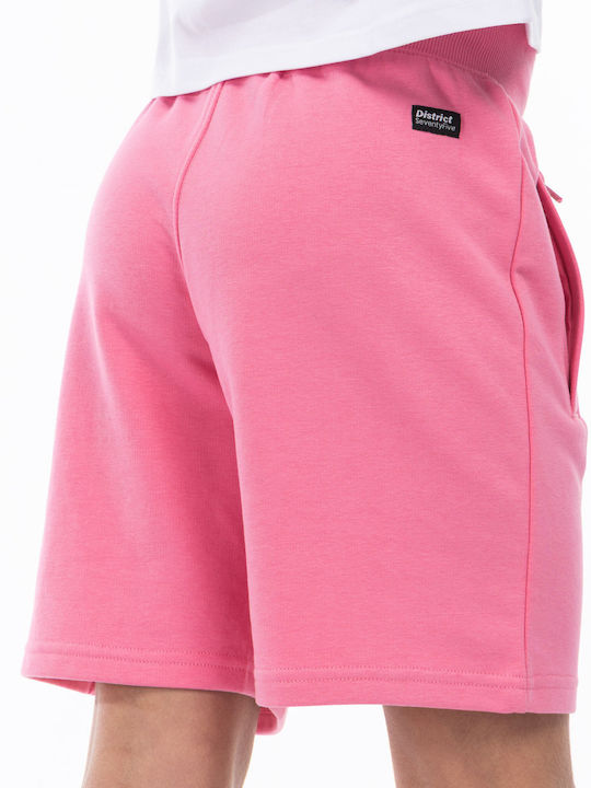 Kids Shorts Bermudas Fabric Pink