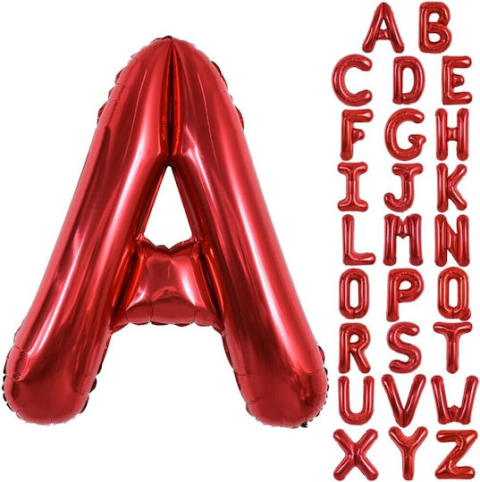 Letter A Foil Red 40cm