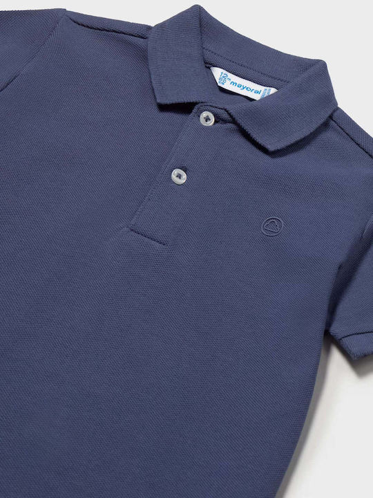 Kinderoberteile Polo Kurzärmelig Blau