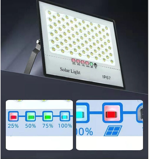 Alista Home Στεγανός Ηλιακός Προβολέας LED 200W με Αισθητήρα Κίνησης και Τηλεχειριστήριο IP67