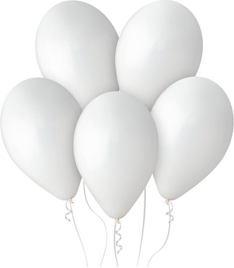 Set 10 Latex Luftballons Weiße 23cm