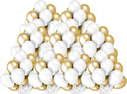 Set 10 Latex Luftballons Weiße 23cm