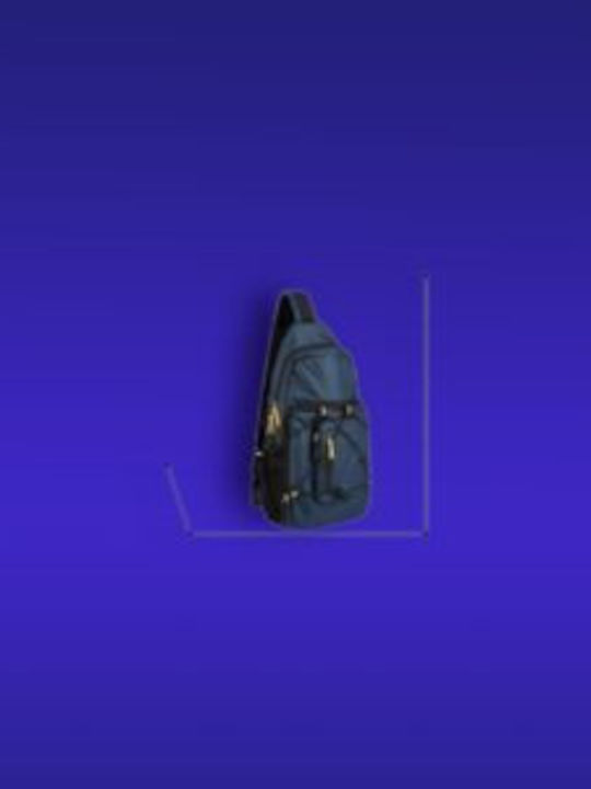 Men's Sling Bag Blue