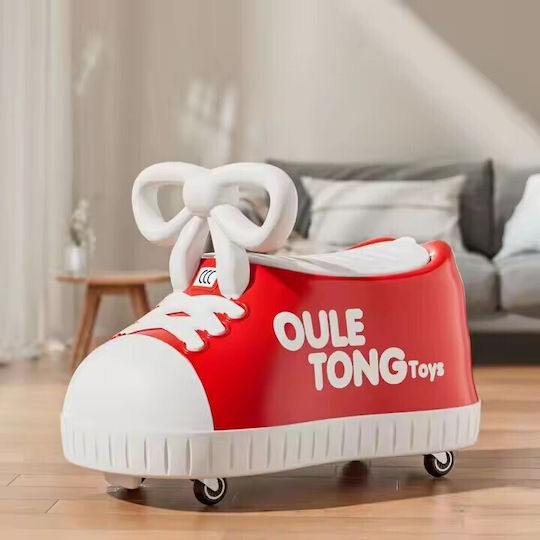 Alista Home Pantof Roșu Mașină Ride On Pentru 12+ Luni Cu Sunete