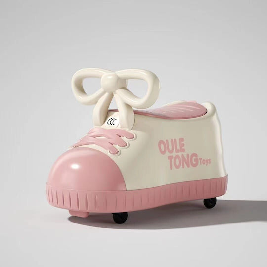 Alista Home Pantofiori Mașinuță Ride On Pentru 12+ Luni Cu Sunete Roze