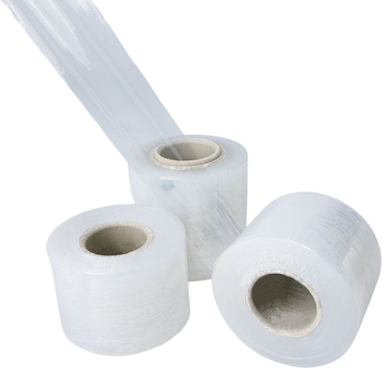 Set 48 Role Mini Film Elastic Manual 12.5 Cm 0.38 Kg Ambalare Împachetare Transparentă