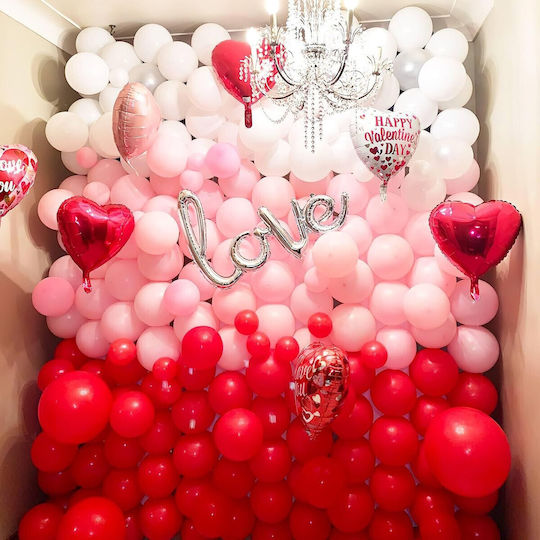 Set 10 Red Latex Balloons 13cm