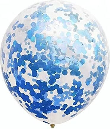 Set 10 Latex Luftballons Blau 25cm