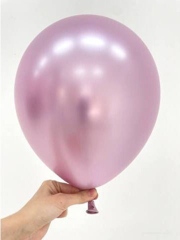 Σετ 12 Μπαλόνια Latex Μωβ με Led 13εκ.