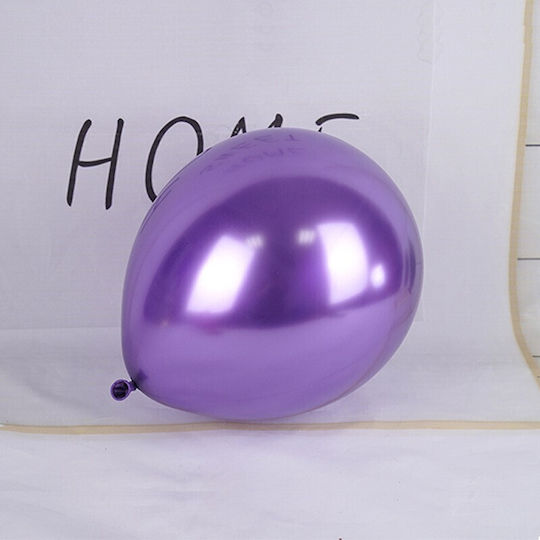 Set 12 Baloane Zi De Naștere Latex Violet 30 cm