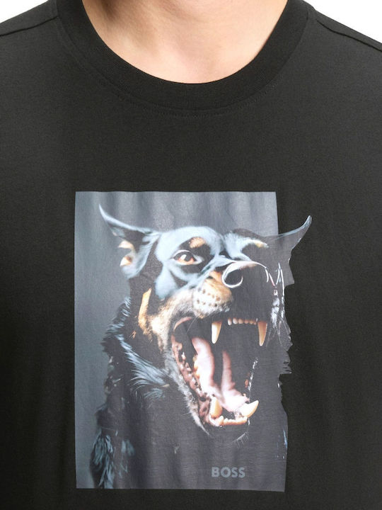 T-shirt Μαύρο