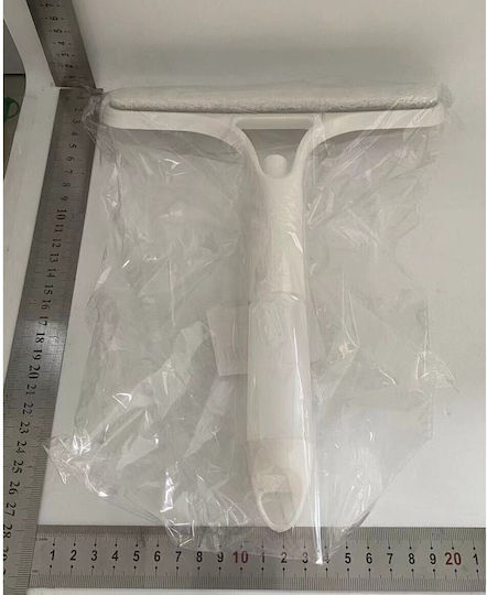 Răzuitor De Curățare 3 În 1 Alista Home Multifuncțional Pentru Casă Mașină Sticlă De Pulverizare Răzuitor Din Silicon Burete 21,5 X 25,7 Cm Alb