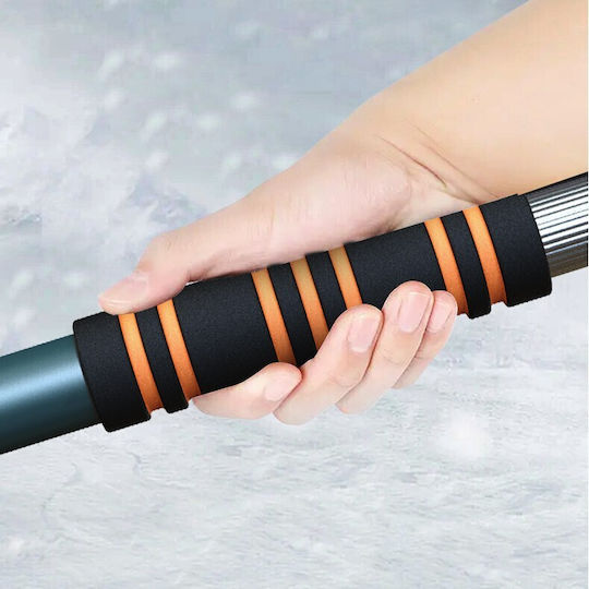 Răzuitor de Gheață Auto Două Capete Alista Home Dezghețare Auto Mâner Lung Ergonomic Detasabil Geamuri Caroserie Ușor de Folosit 48 Cm 78 Cm Verde Închis